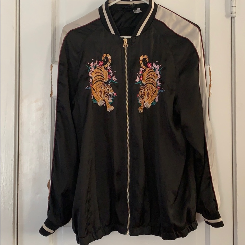 Embroidered jacket. So cool!